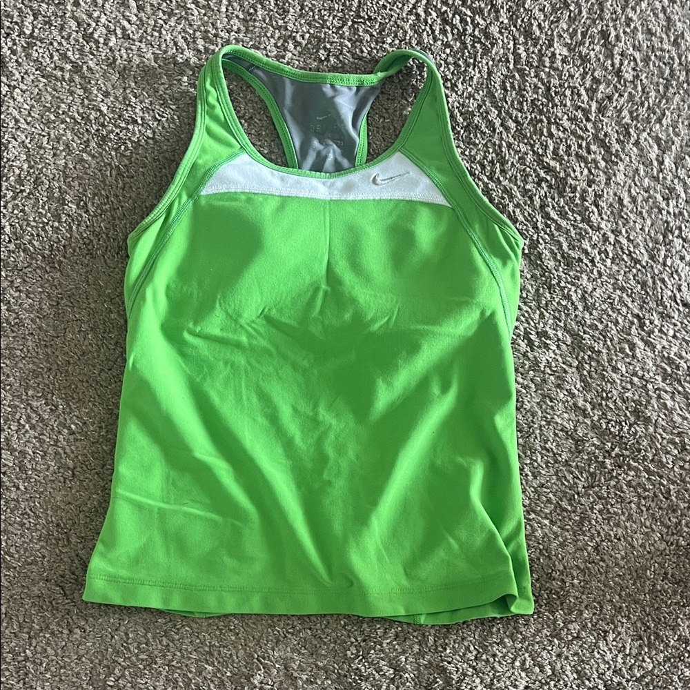 Nike Women's Lime Green Tank